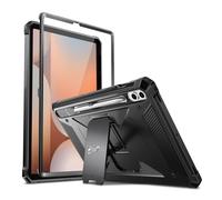 FINTIE Funda a Prueba de Golpes para Samsung Galaxy Tab S9 FE+ Plus/Galaxy Tab S9+ Plus de 12.4 Pulgadas 2023, Tuatara Rugged Unibody Hybrid Full Protective Bumper Kickstand Cover Protector de