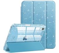 Fintie Funda delgada para iPad Mini 7 (A17 Pro, 7ª generación) 2024 / iPad Mini 6 (6ª generación) de 8.3 pulgadas - [Soporte para lápices integrado] Funda brillante a prueba de golpes con carcasa