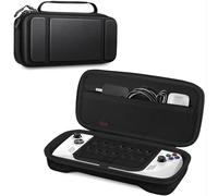 Fintie Funda Compatible con ASUS ROG Ally 7", [Resistente a los Golpes] maletín rígido con 14 Ranuras para Tarjetas y Correa de sujeción para ASUS ROG Ally y Accesorios, Color Negro