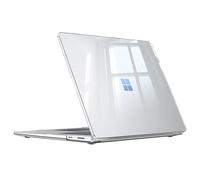 Fintie Funda compatible con Microsoft Surface Laptop 7 de 15 pulgadas, ultrafina, carcasa rígida, transparente