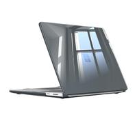 Fintie Funda compatible con Microsoft Surface Laptop 7 de 15 pulgadas, ultrafina, rígida, carcasa protectora, color negro