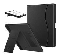 Fintie Funda con soporte para Kindle Scribe (3ª generación) y Kindle Scribe Colorsoft (1ª generación) - 2025, con soporte para bolígrafo y tarjetero, color negro
