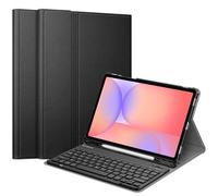 Fintie - Funda con teclado para Samsung Galaxy Tab S9 FE 5G de 10.9 pulgadas/Galaxy Tab S9 de 11 pulgadas 2023 con soporte para bolígrafo S, funda de soporte delgada con teclado inalámbrico Bluetooth