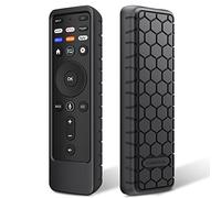 Fintie Funda de silicona para control remoto de voz Vizio XRT260 2021, cubierta antideslizante a prueba de golpes para VIZIO XRT260 Serie V y serie M 4K UHD HDR Smart TV remoto, negro