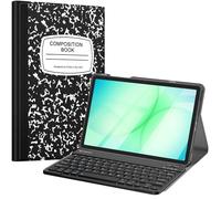 FINTIE Funda de teclado para Samsung Galaxy Tab A9 Plus/A9+ 5G de 11 pulgadas modelo 2023 (SM-X210/X216/X218), funda delgada y ligera con teclado Bluetooth inalámbrico desmontable magnéticamente