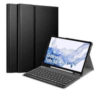 FINTIE Funda de Teclado para Samsung Galaxy Tab S7 11" 2020 (SM-T870/T875), (French AZERTY) Color Negro