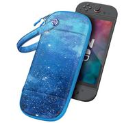 FINTIE Funda de transporte delgada para Nintendo Switch 2 (2025), carcasa rígida protectora con 10 ranuras para tarjetas de juego, funda de almacenamiento portátil de viaje con bolsillo para tarjetas