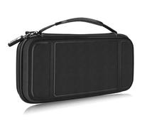 Fintie Funda de transporte para Nintendo Switch - [a prueba de golpes] Carcasa rígida, bolsa de viaje con 10 ranuras para tarjetas de juego, bolsillo interior para Nintendo Switch Console Joy-Con y