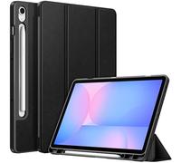 Fintie Funda delgada para Samsung Galaxy Tab S10 FE/ S9 FE 5G de 10.9 pulgadas / Tab S9 de 11 pulgadas con soporte para bolígrafo S integrado, cubierta trasera inteligente de TPU suave, función de