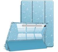 FINTIE Funda Delgada para Samsung Galaxy Tab S10 Lite/ S10 FE/ S9 FE 5G de 10.9 Pulgadas/Tab S9 de 11 Pulgadas con Soporte para bolígrafo S, Cubierta Brillante a Prueba de Golpes con Carcasa Trasera