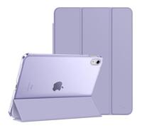Fintie Funda Durable para iPad 11ª Gen 2025 (A16) de 11 Pulgadas, iPad 10ª Gen de 10.9 Pulgadas (2022) - Carcasa Trasera Transparente a Prueba de Choques con Auto-Reposo/Activación,Lila Gris