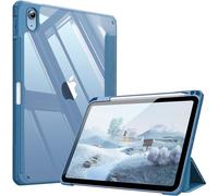 Fintie Funda Durable para iPad 11ª Gen 2025 (A16) de 11 Pulgadas, iPad 10ª Gen de 10.9 Pulgadas (2022) - Funda Antichoque y Soporte para Lápiz, Auto-Reposo/Activación,Azul Neblina