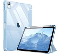 Fintie Funda Durable para iPad 11ª Gen 2025 (A16) de 11 Pulgadas, iPad 10ª Gen de 10.9 Pulgadas (2022) - Funda Antichoque y Soporte para Lápiz, Auto-Reposo/Activación,Azul Claro