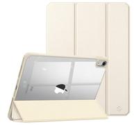 Fintie Funda Durable para iPad 11ª Generación 2025 de 11 Pulgadas Chip A16 | y iPad 10ª Gen de 10.9"(2022) - Carcasa Trasera Transparente a Prueba de Choques con Auto-Reposo/Activación, Oro Champán