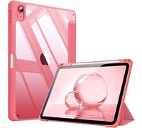 Fintie Funda Durable para iPad 11ª Generación 2025 de 11 Pulgadas Chip A16 | y iPad 10ª Gen de 10,9"(2022) - Funda Antichoque y Soporte para Lápiz, Auto-Reposo Activación, Rosa Intenso