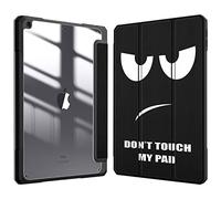 Fintie Funda Durable para iPad de 10,2 Pulgadas de 9/8/7 Generación | (Modelo 2021/2020/2019) - Carcasa Antigolpes con Portalápiz, Auto-Reposo/Activación con Bordes de TPU, No Tocar