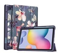 Fintie, Funda Fina para Samsung Galaxy Tab S6 Lite de 10,4 Pulgadas de 2024, 2022 o 2020 con Soporte para S Pen Integrado, Cubierta Trasera Inteligente de TPU Suave, Encendido y Apagado automático,