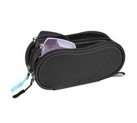 FINTIE Funda Gafas Blanda Doble, Estuche Gafas de Sol con Cremallera para Mujeres y Hombres