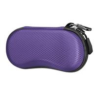 FINTIE Funda Gafas de Sol, Portátil Estuche Gafas Rigida con Clip y Cremallera para Mujeres y Hombres