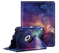 Fintie Funda Giratoria 360° para iPad Air 11 Pulgadas 2025(M3) / 2024(M2), Funda iPad Air 5ª Gen(2022)/4ª Gen(2020) 10.9" con Soporte para lápiz - Galaxia