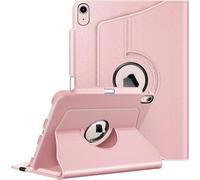 Fintie Funda Giratoria 360° para iPad Air 11 Pulgadas 2025(M3) / 2024(M2), Funda iPad Air 5ª Gen(2022)/4ª Gen(2020) 10.9" con Soporte para lápiz - Oro Rosa