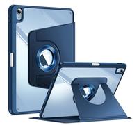 Fintie Funda Giratoria 360° para iPad Air 11 Pulgadas M4/M3/M2 (2026/2025/2024), iPad Air 5ª Gen/4ª Gen (2022/2020) de 10.9 Pulgadas con Soporte para bolígrafo y Marco a Prueba de Golpes - Azul