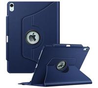 Fintie Funda Giratoria 360° para iPad Air de 13 Pulgadas (M3) 2025 / (M2) 2024 - Funda Protectora con Soporte para lápices, Apagado y Encendido automático, Azul Marino