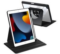 Fintie Funda giratoria de 360 grados para iPad de 9ª generación (2021) / 8ª generación (2020) / 7ª generación (2019) de 10.2 pulgadas - Soporte protector giratorio transparente con soporte para