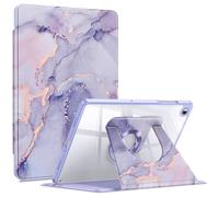 Fintie Funda giratoria de 360 grados para Samsung Galaxy Tab A11+ Plus de 11 pulgadas 2025/A9+ Plus 2023, soporte protector giratorio, cubierta trasera transparente, encendido y apagado automático