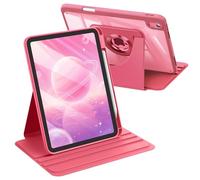 Fintie Funda giratoria para iPad (A16) de 11ª y 10ª generación 2025/2022 con Soporte para bolígrafo, Funda giratoria de 360 Grados con Parte Trasera de acrílico Transparente, Marco Resistente a los