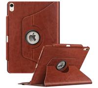 Fintie Funda giratoria para iPad Air de 13" (M3) 2025, (M2) 2024. Cubierta Protectora con Soporte Giratorio de 360 Grados, Soporte para lápiz y función de Encendido/Apagado automático (marrón)