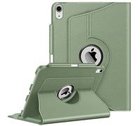 Fintie, Funda giratoria para iPad de 10ª generación de 10,9 Pulgadas del 2022 con Soporte para lápiz, Funda Protectora giratoria de 360 Grados con Apagado y Encendido automático, Verde Salvia