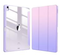 Fintie Funda híbrida para iPad Air de 13 pulgadas (M2) 2024 con soporte para bolígrafo - Funda protectora a prueba de golpes con carcasa rígida transparente en la parte posterior para iPad Air 2024 13
