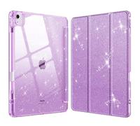 Fintie Funda híbrida para iPad Air de 13 Pulgadas (M3) 2025, (M2) 2024 con Soporte para bolígrafo, Funda Protectora Resistente a los Golpes con Carcasa rígida Transparente en la Parte Posterior para