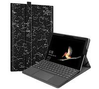 Fintie Funda Multiángulo Compatible con Microsoft Surface Go 3 (2021)/Surface Go 2/Surface Go - Cubierta Protectora Compatible con Teclado Type Cover (Teclado No Incluido), Constelación