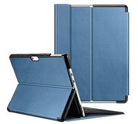 Fintie Funda Multiángulo Compatible con Microsoft Surface Pro 11/10 / 9 de 13 Pulgadas 2024/2022 - Carcasa Dura Compatible con Teclado Type Cover (Teclado No Incluido), Azul Neblina
