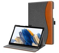 Fintie Funda Multiángulo Compatible con Samsung Galaxy Tab A8 10.5" (2021) - Carcasa Delgada con Bolsillo y Auto-Reposo/Activación para Modelo SM-X200/X205, Gris