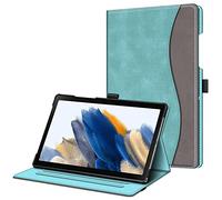 Fintie Funda Multiángulo Compatible con Samsung Galaxy Tab A8 10.5" (2021) - Carcasa Delgada con Bolsillo y Auto-Reposo/Activación para Modelo SM-X200/X205, Verde Menta