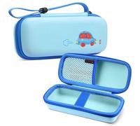 FINTIE Funda para 3Doodler Start+ Essentials (2024/2023) Bolígrafo de impresión 3D para niños, organizador con correa de carga de filamento de impresión y cargador USB (solo estuche), (azul)