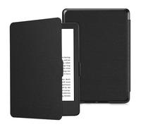 Fintie Funda para 6" Kindle de 11.ª generación (2024/2022) e-Reader, Carcasa SlimShell Fina y Ligera de Cuero Sintético con Función de Auto-Reposo/Activación, (Negro)