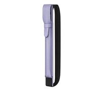 FINTIE Funda para Apple Pencil 2.ª /1.ª Generación con Banda Elástica | Estuche de Cuero Sintético con Bolsillo Incorporado para Adaptador USB, Lila Morado