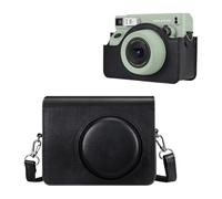 FINTIE Funda para cámara instantánea Fujifilm instax Wide 400 - Funda protectora de viaje prémium con correa extraíble, Negro , Wide 400 Case