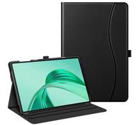 Fintie Funda para Honor Pad X8a de 11 pulgadas 2024, funda protectora multiángulo de visión con ranuras para documentos, negro