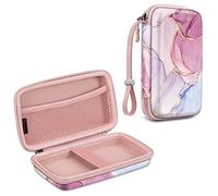 Fintie Funda para Impresora Kodak Mini 2 Retro/Step/HD, Carcasa Rígida con Bolsillo Interior para Cámara Kodak SMILLE/Printomatic, Mármol Glorioso