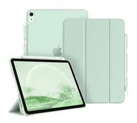 Fintie Funda para iPad Air 11" M4/M3/M2 (2026/2025/2024), iPad Air 5ª Gen/4ª Gen (2022/2020) de 10.9"-Funda Rígida SlimShell con Soporte para lápiz con Auto-Reposo/Activación,Verde Claro