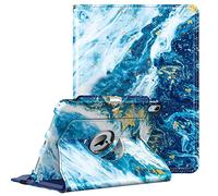 FINTIE Funda para iPad Air 4 ª generación 10.9" 2020 con Soporte para lápiz [admite Carga de lápiz de 2ª generación] - Soporte Giratorio de 360 Grados, función de Encendido y Apagado automático,