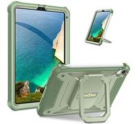 Fintie Funda para iPad Mini 7 (A17 Pro, 7ª generación) 2024 / iPad Mini 6 (6ª generación) 8.3 Pulgadas, [Anillo mágico Tuatara] Funda Resistente giratoria de 360 Grados a Prueba de Golpes con