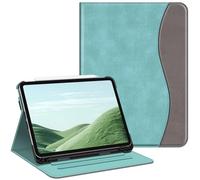Fintie Funda para iPad Pro de 11 pulgadas M4 (2024) (Número de modelo: A2836/A2837/A3006) con soporte para bolígrafo, multiángulo de visión Folio Stand Funda protectora con ranuras para documentos,