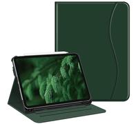 Fintie Funda para iPad Pro de 11 pulgadas (M5/M4) 2025/2024 (número de modelo: A2836/A2837/A3006) con soporte para bolígrafo, multiángulo de visión Folio Stand Funda protectora con ranuras para