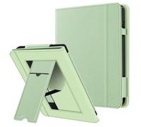 FINTIE Funda para Kobo Libra Colour (2024) / Kobo Libra 2 (2021) eReader de 7" - Estuche protector con soporte, ranura para tarjetas y correa para la mano, función Auto Wake/Sleep, Verde Salvia